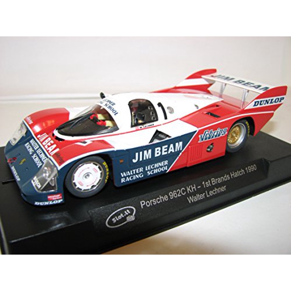 Slotit Porsche 962C Kh Jim Beam 1 Slot Car (132 Scale)