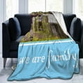 thumbnail image 4 of Custom Blanket with Photo Text Personalized Throw Blanket Customized Picture Blanket for Kid Adult Friends Mother Father Personalized Gift Flannel Blanket for Birthday Gifts, 4 of 6