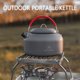 thumbnail image 2 of Hervidor de agua para acampar al aire libre Acero inoxidable Senderismo Picnic Utensilios de cocina Tetera Likrtyny 6sg4ba9en6lu2wg9, 2 of 9