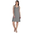 thumbnail image 4 of Inkmeso Robe Évasée Sans Manches pour Femmes Longueur Genou Ligne A Été Décontractée, 4 of 7
