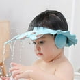 thumbnail image 5 of Toddler Baby Shampoo Cap Adjustable Bath Shield Visor Hat Kids Hair Washing Shampoo Shield Sky Blue 0 Years-8 Years, 5 of 5