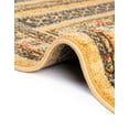 thumbnail image 7 of Unique Loom Fars Collection Area Rug - Pasadena (8' x 11' Rectangle Tan/Light Blue), 7 of 7