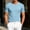 Sky Blue, variant on Big & Tall Mesh Workout Shirts for Men Gym Quick Dry Running Athletic Short Sleeve Sports Pocket T-Shirt Moisture Wicking Size S-5XL Black