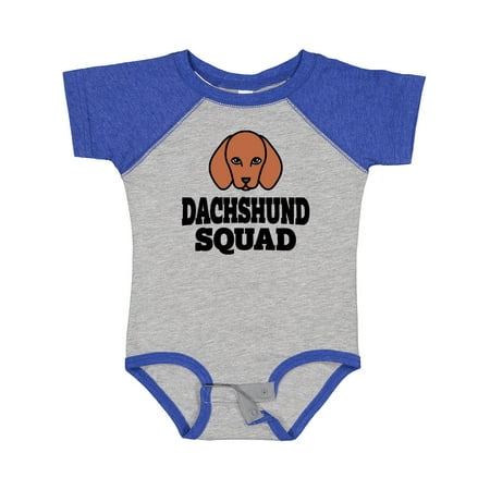 

Inktastic Dog Dachshund Squad Gift Baby Boy or Baby Girl Bodysuit
