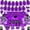 A004- Purple, variant on 2026 Graduation Decorations, Graduation Party Decorations, Blue and Black Balloons, Congrats Grad Banner, Graduation Photo Props, Photo Booth Props, Class of 2026 Banner, 12 In,