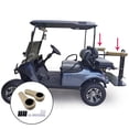 thumbnail image 4 of Set of 2 Golf Cart Arm Rest Cushion Holder for Club Car Brown, 4 of 7