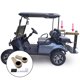 thumbnail image 3 of Apoyabrazos para carrito de golf con portavasos para auto club, marco de soporte de actualización / no requiere perforación / evita la inclinación / marrón Macarena Carrito de golf apoyabrazos, 3 of 7