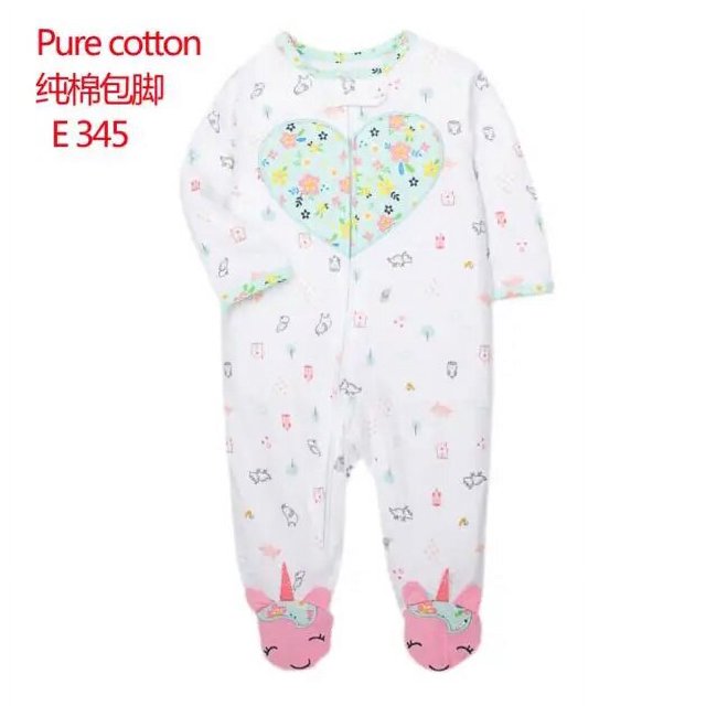 Pijamas De algodón para bebé, mono De manga larga con cremallera coreana, Ropa De Navidad para niños pequeños, 2023