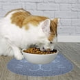 thumbnail image 3 of Cute Cat PVC Food Bowl Pad antideslizante Food Mat para perro gato cachorro Ormromra 220363-2, 3 of 9