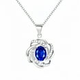 thumbnail image 6 of Top-keivon Preserved Real Rose Gifts with Blue Crystal Necklace, Eternal Flowers Birthday Gifts for Women Wife Girlfriend Mom Grandma, Ideal for Anniversary Christmas Valentines with Jewelry Box, 6 of 18