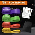 thumbnail image 5 of Pull Up Bands,Resistance Band,Stretching Assist Band, Portable Exercise, Muscle Training, Physical Therapy, Exercise Workout Bands for Working Out, 5 of 5