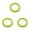 Green, variant on 1-3PC Indestructible Dog Ring Toy for Aggressive Chewers Flying Disc Floating Fetch Toy for Outdoor Training Chewing Catching Grabbing Throwing for Large Medium Puppy