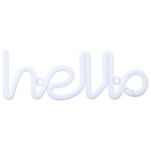 Neon Lamp,LED Neon Sign Hello Neon Light Sign Light Crafted with Care