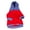 Red, variant on DOPI Pet Sweatshirt Dual-color Keep Warmth Two-leg Fashion Pet Dogs Cats Hoodie Costume for Autumn
