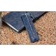 thumbnail image 2 of Estuche para pluma estilográfica de cuero vintage, estuche para bolígrafo individual, funda protectora para bolígrafo tallado, papelería escolar (azul), 2 of 5