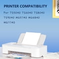 thumbnail image 2 of PGI-470 CLI-471 Ink Cartridges Compatible for Canon TS5040 TS6040 TS8040 TS9040 MG5740 MG6840 MG7740 Inkjet Printers, Leak-Proof Design Crisp Printing, 2 of 7