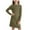 Army Green, variant on Bixock Fall and Winter Clothes,Toddler Girls Dresses,Girls' Solid Fall and Spring Long Sleeve Round-Neck Sweater Dress Skirt A-Line Casual Winter Midi Dresses 8-12Y