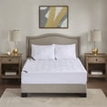 thumbnail image 2 of Home Essence 525 Thread Count Cotton Rich Down Alternative Mattress Pad, Full, White , 1 Piece, 2 of 9