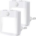 thumbnail image 1 of Night Light Outlet - Kids Night Light with Motion Sensor - Adjustable Brightness, LED Night Light (Warm/Cool White - Adjustable) - 2 Pack, 1 of 4