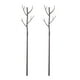 thumbnail image 3 of Soporte de enrejado para plantas, soporte para plantas de jardín, enrejado para plantas en maceta para exteriores marrón 2 piezas, 3 of 8