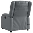 thumbnail image 3 of vidaXL Massage Recliner Chair Gray, 3 of 5
