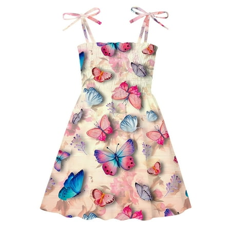 

Toddler Girls Sleeveless Prints Dress Dance Party Dresses Clothes Dinosaur Toddler Dress Girl Sweatshirt Dress Party Dress for Girls Girls Short Sleeve Dress Baby Girl Chambray Long Sleeve Star Dress