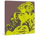 thumbnail image 2 of Marmont Hill "Kiss 2" Print on Canvas, 2 of 5
