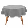 thumbnail image 2 of Sanders Classics Card Table Cover-54 Round (Silver Gray), 2 of 4