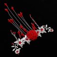 thumbnail image 1 of Elegante Pasador de cabellero con Chinas, Pasador, Pinza de cabellero Floral, Conjunto de Cosplay , rojo BLESIY Palillos chinos para el cabello para las mujeres, 1 of 8