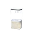 thumbnail image 1 of TIELUTT Cereal Dispenser Wall Mounted Dry Food Container Storage Organizer for Pasta Container Glass Food Storage Container Snack Stack Flour Containers with Lids Airtight Small Glass Food Storage Con, 1 of 1