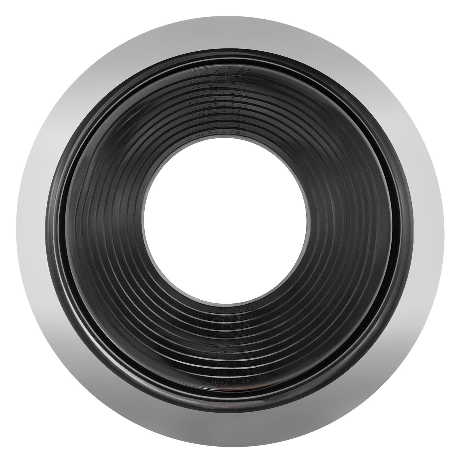 Roof Pipe Flashing Kit 2-Pack 14.5x5.7 Inch EPDM Boot Aluminum Base 6-11 Inch Pipe for Chimney Vent Metal Roof