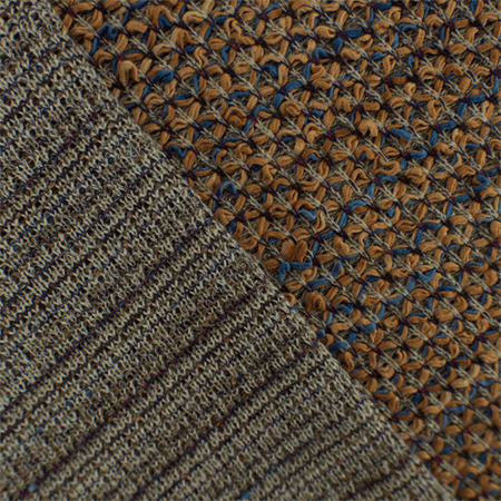multi sparkle novelty textured sweater knit, fabric by the yard