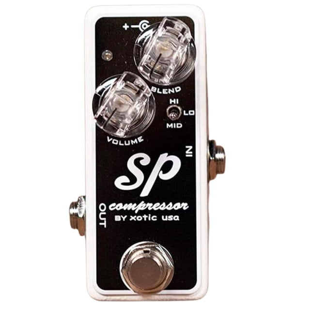 Pedal compresor Xotic SP Compressor para guitarristas