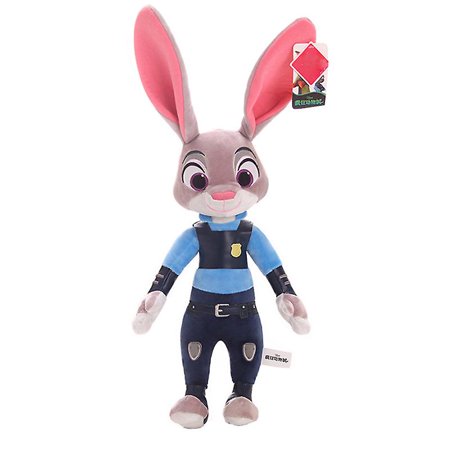 Movie Zootopia Plush Toy Cute Nick Wilde Rabbit Plush/judy Hopps