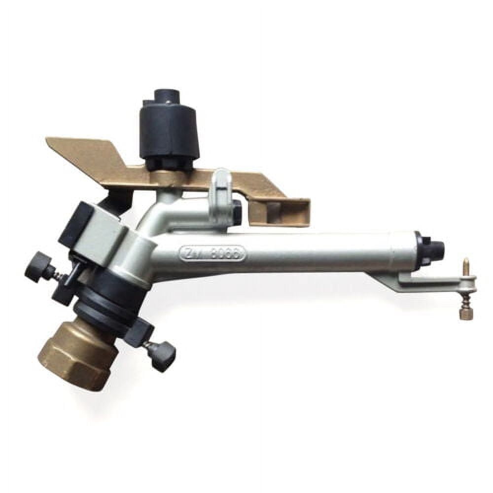 1.5" 360° Adjustable Impact Sprinkler Lawn Water Irrigation Spray Gun Large Area