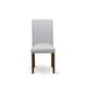 thumbnail image 3 of Sillas de comedor East West Furniture ABP8T05 Abbott Parson, acolchadas en tela de lino gris, juego de 2, 3 of 8