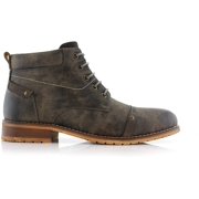 Ferro Aldo Colin MFA806033 Grey Color Men's Stylish Mid Top Boots For Work or Casual Wear