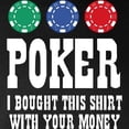 thumbnail image 3 of CafePress - POKER Long Sleeve Dark T Shirt - Long Sleeve Dark T-Shirt, 3 of 4