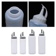 thumbnail image 4 of Botellas de plástico exprimibles botellas de chorro sin BPA para Ketchup, barbacoa, s, jarabe, s, artes y artesanías proporcionan marcador Gris S 175ml Macarena Botellas exprimibles, 4 of 8