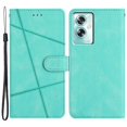 thumbnail image 1 of Pour Oppo A79 5g / A2 5g Étui Empreinte Texture Cheval Fou Support Housse de Protection, 1 of 5