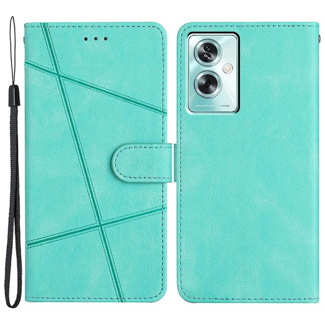 Pour Oppo A79 5g / A2 5g Étui Empreinte Texture Cheval Fou Support Housse de Protection