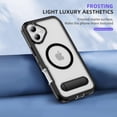 thumbnail image 5 of Allytechgroup iPhone 16 Plus Case Magnetic, [Military Grade Protection] Compatible with Magsafe Rugged Hybrid TPU PC Back Cover Bumper Phone Case Cover for Apple iPhone 16 Plus, Clear, 5 of 7