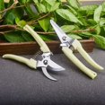 thumbnail image 3 of Blade pruner, garden pruner, branch pruner, florist scissors, set of 2 multi-function garden pruners for cutting flowers and fruit trees, ergonomic, 3 of 5
