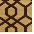thumbnail image 2 of Linon Home Décor Elegance Area Rug Collection, Beige and Burgundy, 2' x 3', 2 of 3