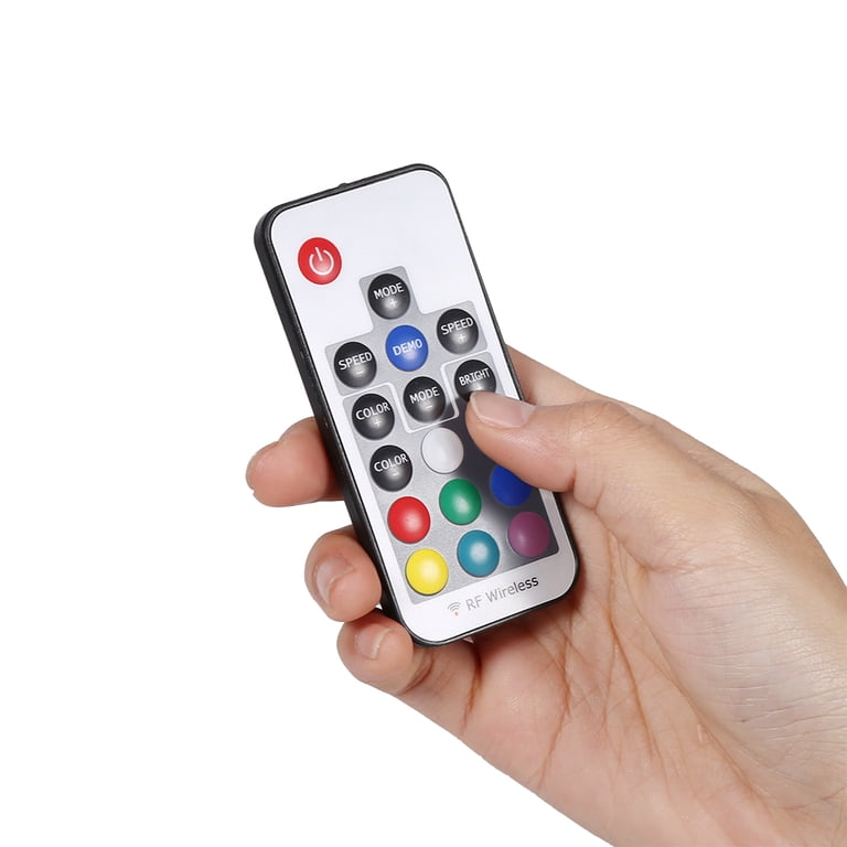 SUPERNIGHT Wireless IR Remote Controller For 5050/3528 RGB LED Strips - 20/24/44 Keys