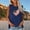 Blue, variant on Women's Sleeveless Tank Tops July 4th Summer Tshirts Red White and Blue Camisole Casual Work Fashion Undershirts Tops for Junior Independence Day