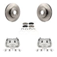 thumbnail image 1 of CMX Front Disc Brake Caliper Rotors and Ceramic Pads Kit for Car 2011-2014 Honda Odyssey KC8-101303C, 1 of 11