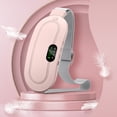 thumbnail image 2 of Portable Cordless Heating Pad Belt Electric Vibrating Waist Belt Device for for Menstrual Cramps and Pelvic Pain Relief Waist Massager Stomach Belly Uterus Warming Belt 3 Heat Levels and 4 Massage, 2 of 9