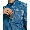 thumbnail image 3 of Men's Under Armour UPF 50 Dockside Short Sleeve Button-Down Shirt Color: White Size: L, 3 of 5