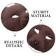 thumbnail image 4 of Máscara de oso pardo realista para Halloween, cosplay, tocado de animal de peluche para fiesta de máscaras, accesorio de disfraz realista para adultos., 4 of 8